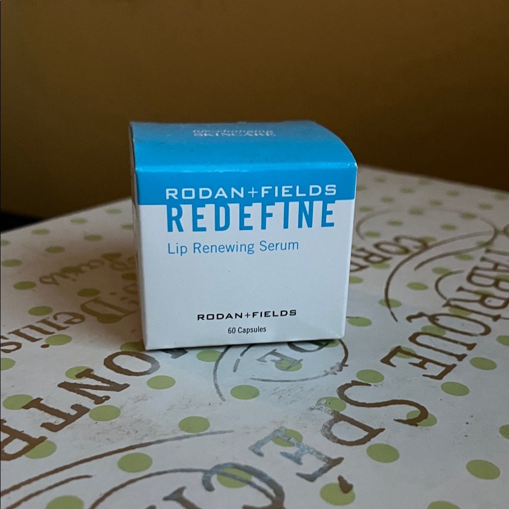 Rodan + Fields REDEFINE Lip Renewing Serum - Blue and White Packaging